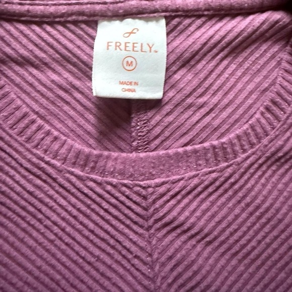 Purple striped long sleeve sweater #stripes #longsleeve #freely - Picture 3 of 5